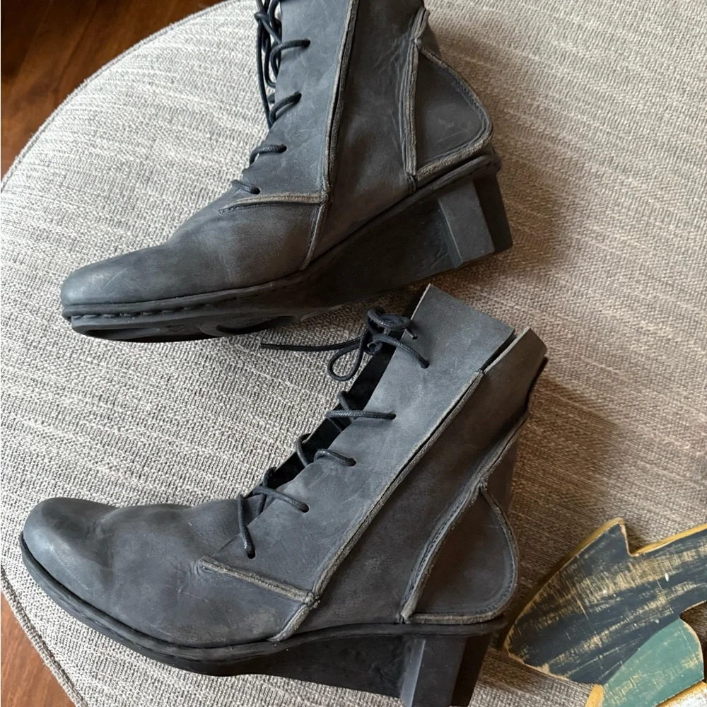 Trippen Leather Ankle Boots Women’s 40 9 - Picture 7 of 14